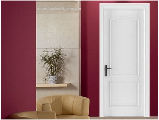 Cửa gỗ Full White phù hợp với nhiều phong cách trang trí