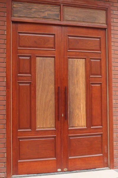 Mẫu cửa gỗ lim lào 2 cánh đẹp
