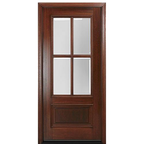 cửa gỗ pano 1 cánh đẹp