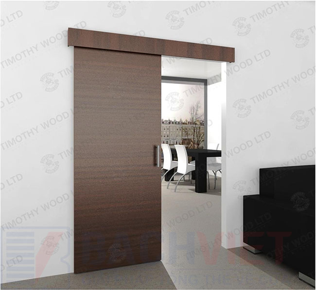 Mẫu cửa kéo kiểu nhật cho phòng khách đơn giản