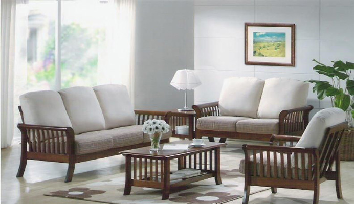 mau sofa go oc cho phong khach dep