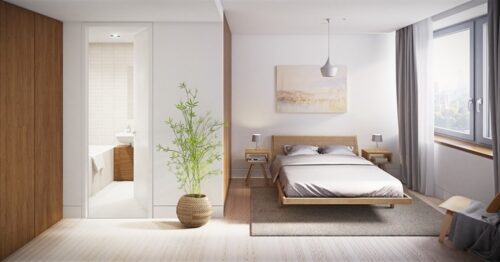 Cửa phòng ngủ đối diện nhà vệ sinh và cách hóa giải