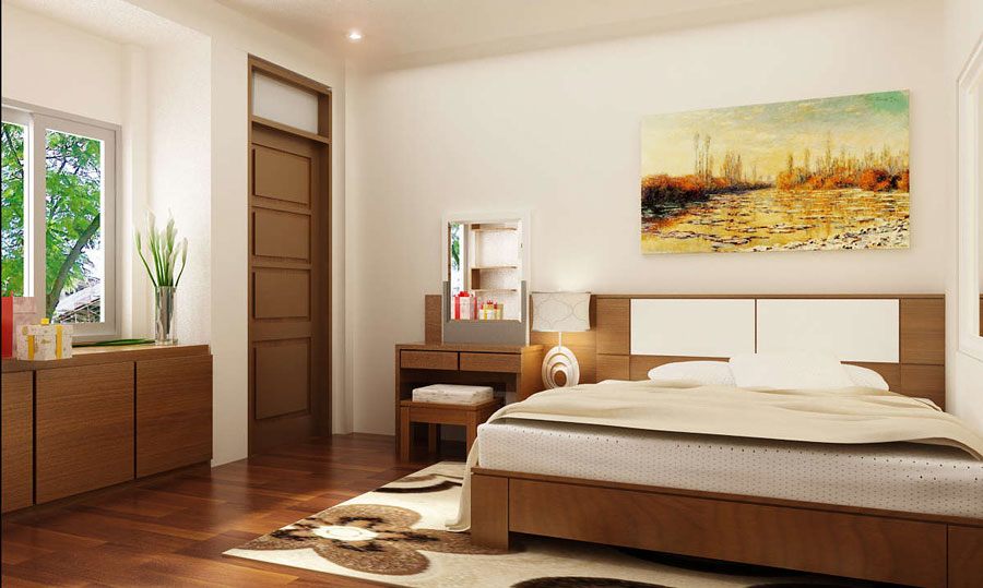 Phòng ngủ hiện đại hợp phong thủy cho giới trẻ