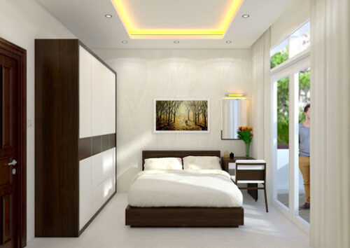 Như thế nào là Phòng ngủ có 2 cửa ra vào