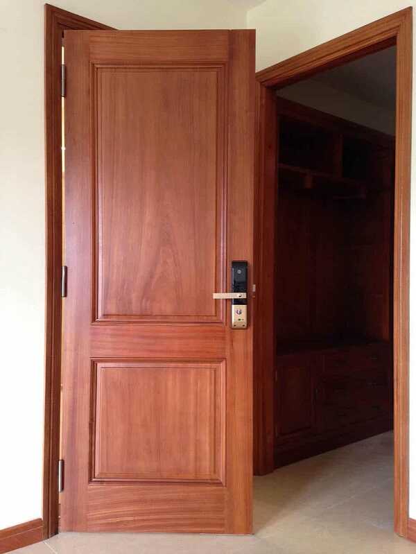 Cửa gỗ tự nhiên 1 cánh