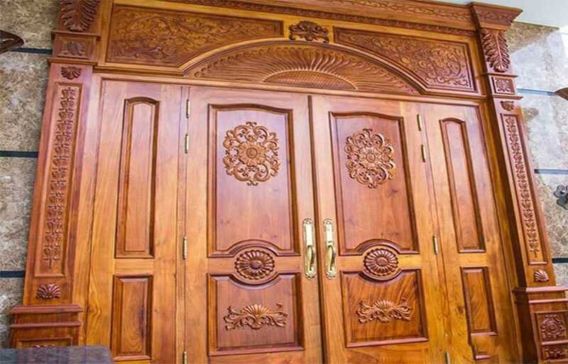 Cửa gỗ vòm hoàng gia