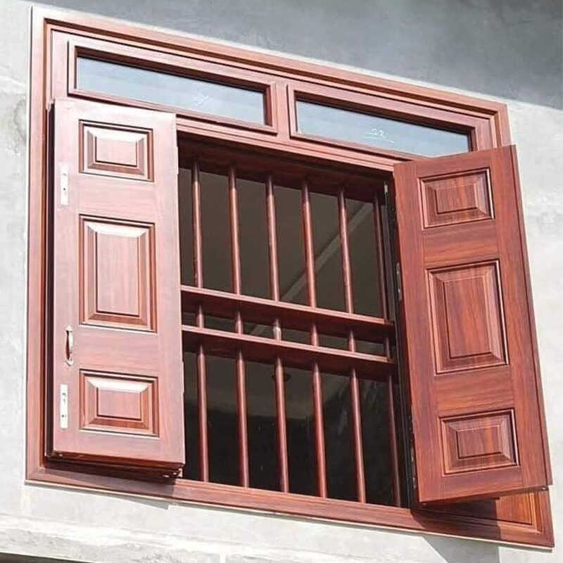 Song cửa gỗ tròn