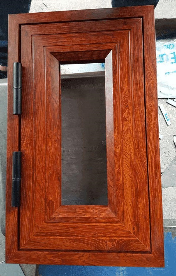 Cửa nhôm giả gỗ