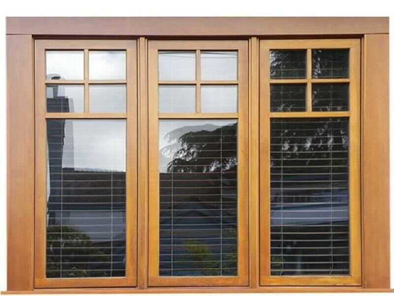Cửa sổ gỗ hiện đại