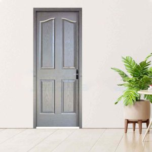Mẫu cửa gỗ phòng ngủ 1 cánh kiểu dáng cổ điển