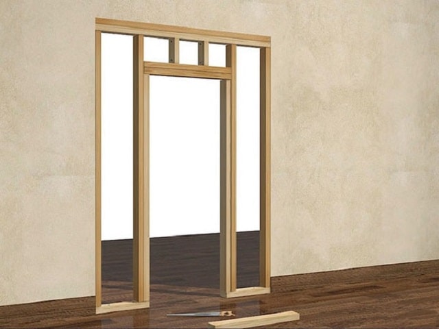 khuôn cửa gỗ đẹp
