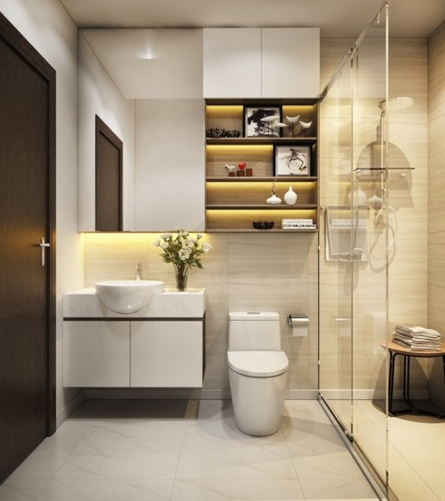 Cửa nhà vệ sinh