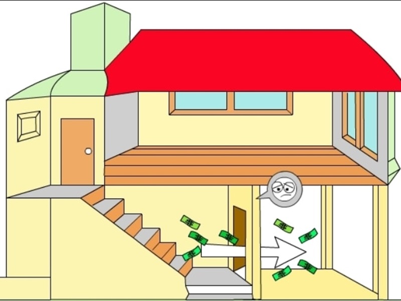 Cầu thang đối diện cửa sổ phòng ngủ