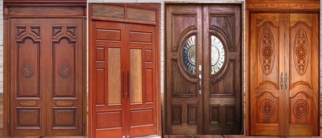 Mẫu cửa chính 2 cánh