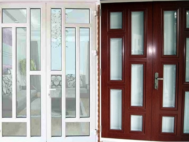 Mẫu cửa chính 2 cánh