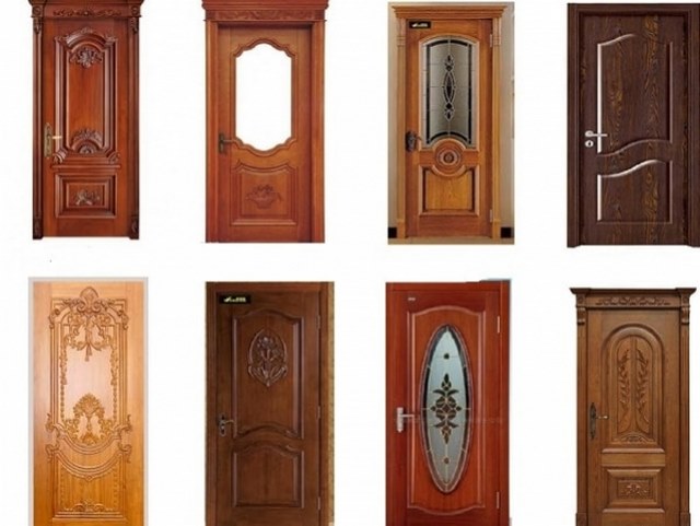 Mẫu cửa gỗ phòng ngủ đẹp hiện đại