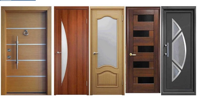 Mẫu cửa gỗ phòng ngủ đẹp hiện đại