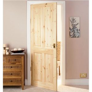 Cửa gỗ thông có đặc điểm gì nổi trội