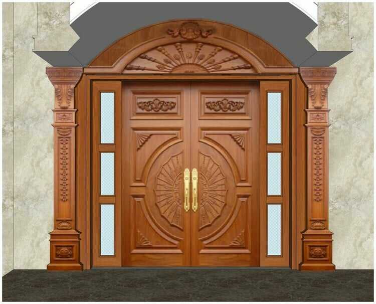 Báo giá cửa gỗ gõ đỏ